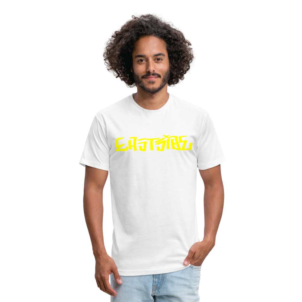 Fitted Cotton/Poly T-Shirt by Next Level - white